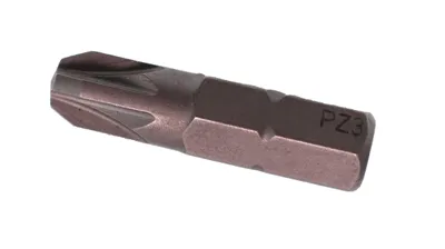 Image de Wiha Bit Standard 25 mm Pozidriv 1/4" PZ3 10 pces