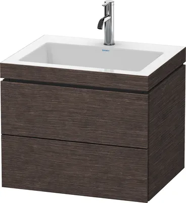 Produktbild von Duravit Duravit Waschtischunterbau L-CUBE WT Vero Air 500x600x480mm 1 HL eiche du