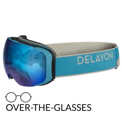 Produktbild von Skibrille Explorer Goggle Brillentauglich (OTG) blau/blau