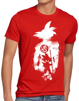 Produktbild von BaumwolleCloud Kamehameha Herren T-Shirt energie gallic dragon beam anime