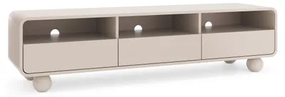 Produktbild von TV-Lowboard CLOUD 180 cm mit 3 Schubladen, Kaschmir Wohnzimmer, TV-schrank, Medienmöbel