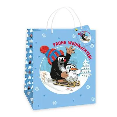 Produktbild von Trötsch Der kleine Maulwurf 3D-Geschenktasche Weihnachten groß