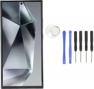 Produktbild von Bildschirmersatz für Galaxy S24 Ultra 5G SM S928B Smartphone 6,8 Zoll Display Touchscreen Digitizer Assembly Unterstützung Fingerabdruck Schwarz