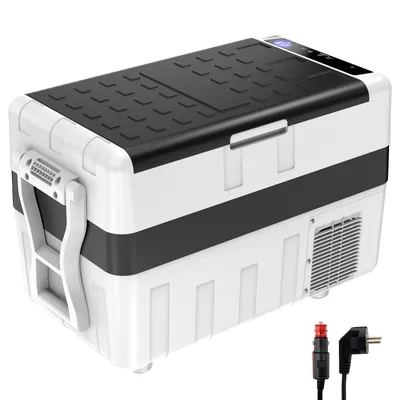 Produktbild von Kühlbox, 40 L Kompressorkühlbox für Auto, tragbar, 12/24 V, -22 °C bis 10 °C