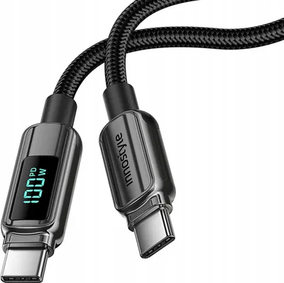 Obrázok produktu pre Innostyle Kábel displeja Usb-C rýchle nabíjanie Usb typu C 100W 1M