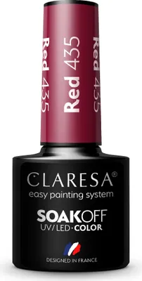 Produktbild von CLARESA Hybrid-Nagellack Rot Nr. 435 5 g