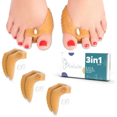 Produktbild von 6 Stück Hallux Valgus Zehenspreizer zur Schmerzlinderung