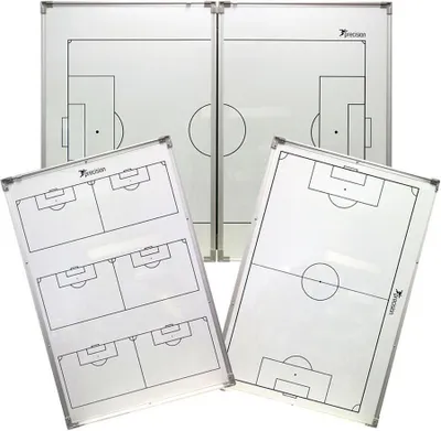 Image de Precision - Tableau tactique, double face RD346 (90 cm x 120 cm) (Blanc/Gris/Noir)