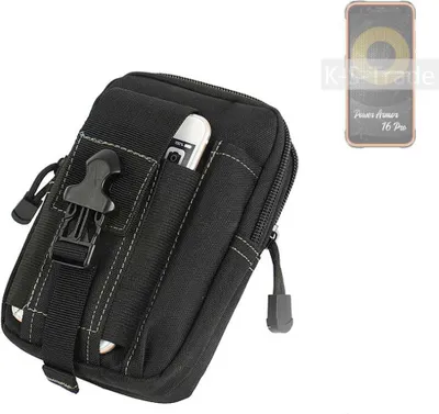 Produktbild von K-S-Trade Gürtel Tasche kompatibel mit Ulefone Power Armor 16 Pro Gürteltasche Holster Schutz Hülle Handy Hülle Smartphone outdoor Handy-Hülle