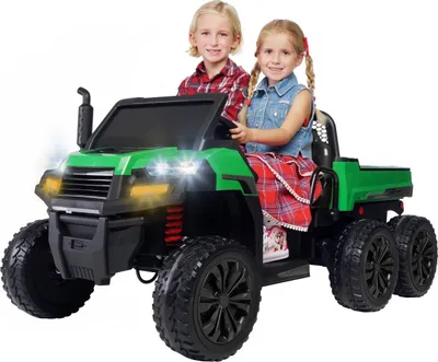 Produktbild von Actionbikes Motors Kinder Elektroauto UTV A730 | Elektrofahrzeug mit Fernbedienung - Kinder Auto elektrisch - Geländefahrzeug - ab 3 Jahren (Grün)