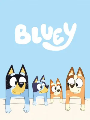 Produktbild von Bluey - Badetuch, Baumwolle AG3528 (Einheitsgröße) (Blau)