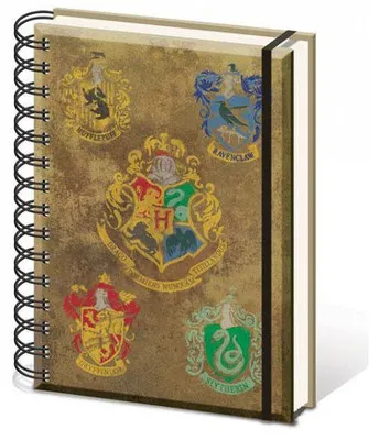 Produktbild von Hogwarts A5-Notizbuch für die Schule, zum Schreiben oder als Tagebuch