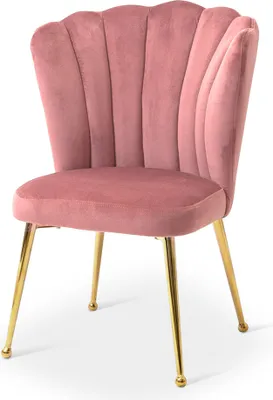 Produktbild von Milton & Oldbrook Samt Esszimmerstuhl Vienna Rosa