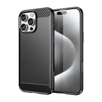 Produktbild von König Design Hülle kompatibel mit Apple iPhone 16 Pro Max Kunststoff Soft Handyhülle - Handy Case Schwarz