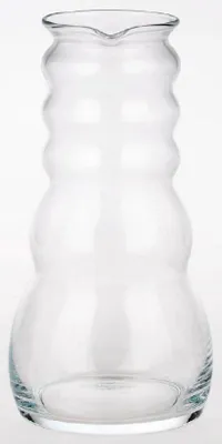 Produktbild von Wasserkaraf mit Lebensblume – 1 Liter mundgeblasenem Glas