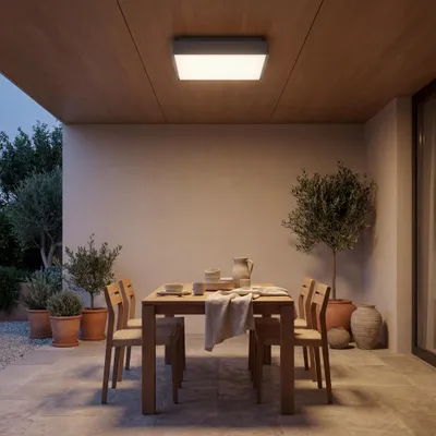 Produktbild von LEDS C4 Kossel Außenleuchte - 30 W, 275 lm, IP66, Grau