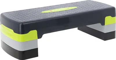 Image de Planche de step - réglable en hauteur & antidérapante pour l'aérobic & le fitness Vert
