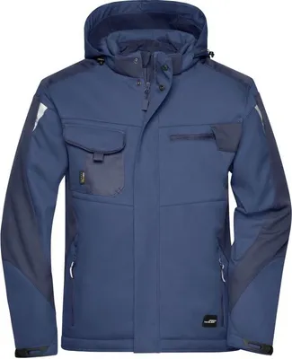 Produktbild von Craftsmen Softshell Jacket - STRONG - navy/navy, Gr. M