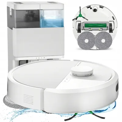 Produktbild von IROBOT ROOMBAPLUS 405 COMBO LIDAR AUTOWASH SMART SCRUB Reinigungsroboter