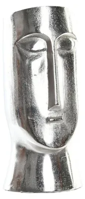 Kerzenhalter 21x21x28 cm Metall Dorado/Cristal