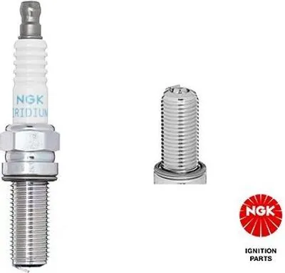 Produktbild von NGK Zündkerze 93253 Iridium M12x1,25 Gewinde 26,5mm SW16 Flachdichtsitz entstört