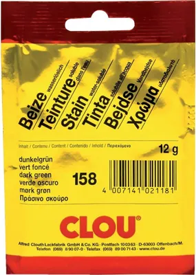 Obrázok produktu pre Clou prášková škvrna tmavozelená 12 g