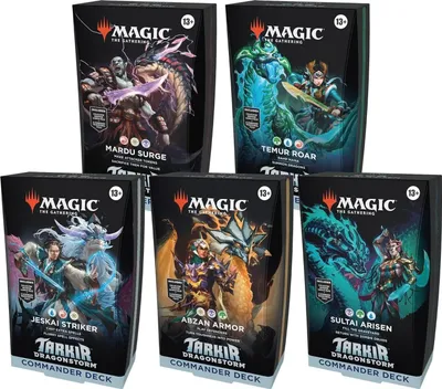 Immagine prodotto di Magic: The Gathering Commander: Tarkir: Dragonstorm: Deck Set
