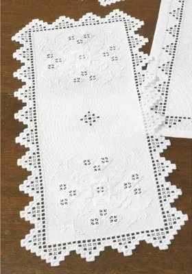 Obrázok produktu pre Balenie výšiviek Permin Hardanger "Hardanger", počítanie vzorov, 31x71cm, 63-1701
