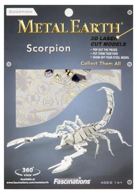Produktbild von Metal Earth Scorpion, Bausatz, Metall