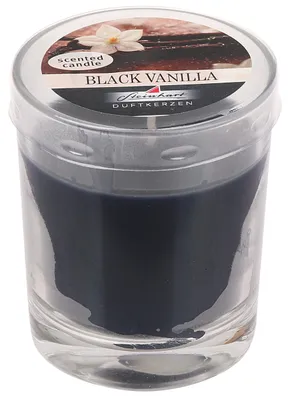 Produktbild von Duftkerze im Glas Black Vanilla 79/65 mm, ca. 26 h