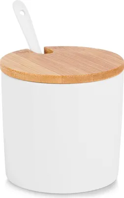 Produktbild von Keramik Zuckerdose weiß