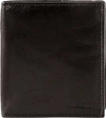 Produktbild von Akzent Herren Geldbörse aus Echtleder. Format 9 x 11 cm.