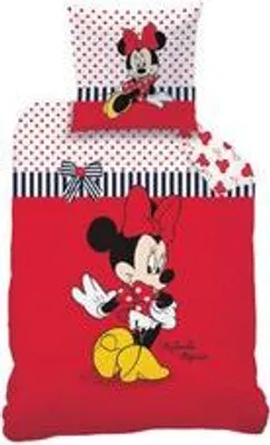 Produktbild von Bobří ložní prádlo Minnie Sweetie flanel 80x80 cm 135x200 cm
