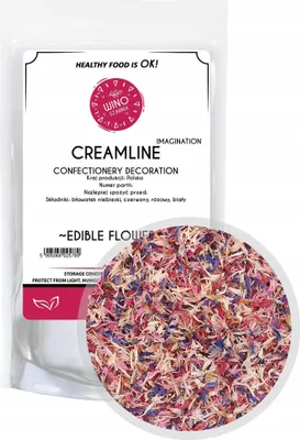 Produktbild von Blumen für Kuchen Bławatkowa Fantazja - 10 g Essbare Blumen für Kuchendekorationen