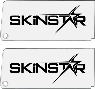 Obrázok produktu pre SkinStar Sada 2 plexi čepelí 5 mm Škrabka Plastová čepeľ Lyžovanie Cross Country Nordic