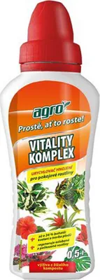 Obrázek produktu pro Nohel Garden Výživa AGRO VITALITY KOMPLEX na pokojové rostliny 500ml