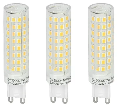 Productafbeelding van LED Line LED Insteeklamp G9 Helder - 12W 1160lm 2700K - Extra Warmwit - Vervangt 82W - 3 stuks