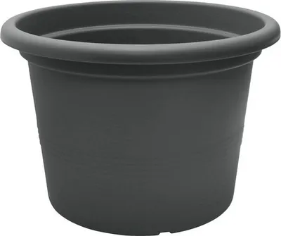 Produktbild von Pflanzkübel Campanula Kunststoff Ø 50 cm H 35,5 cm anthrazit