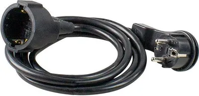 Immagine prodotto di AS SCHWABE Prolunga in PVC 2m, nera (50212)