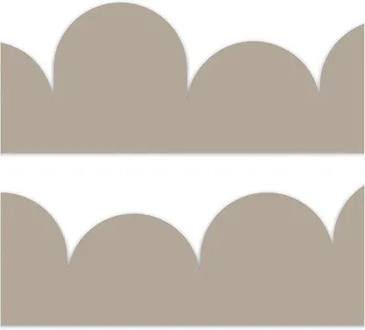 Productafbeelding van Border 15 x 200 cm voor Kinderkamer, Babykamer Decoratie, Scandi Look Wandborder, Muurstickers voor Kinderen, Jongens en Meisjes, Zelfkl