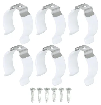 6er-Pack T10 U-Clips Halter für LED-Leuchtmittel, Edelstahl