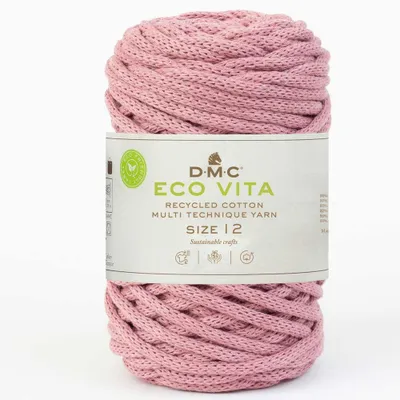 Zdjęcie produktu dla Przędza DMC Eco Vita-12 (4 mm) wykonana w 80% z bawełny i w 20% z poliestru. (Color 042)