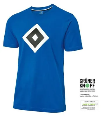 Produktbild von HSV T-Shirt Logo Blau
