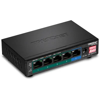 Produktbild von TRENDnet TPE-TG51G 5-Port PoE+ Switch Gigabit 60W