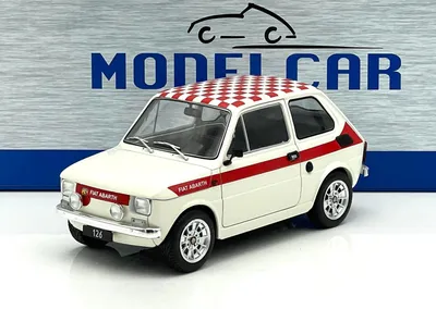 Zdjęcie produktu dla Fiat 126 Abarth-Look (1972) biały MCG 1:18