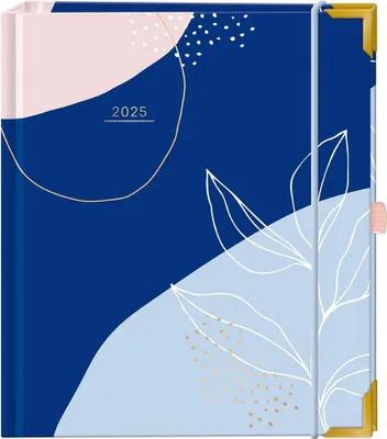 Produktbild von Terminplaner A5 Premium 2025 Blau
