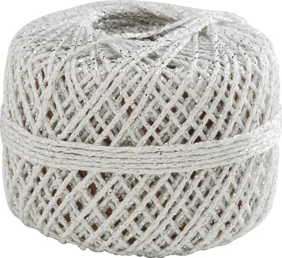 Produktbild von Kordel Wolga silb. 12x20m ø2mm