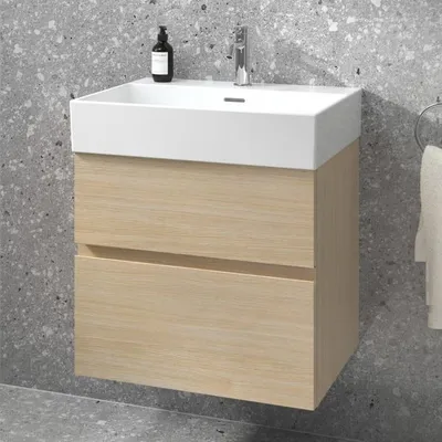 Zdjęcie produktu dla Umywalka Ideal Standard Lastani z szafką pod umywalkę i baterią umywalkową, szerokość 61,5 cm