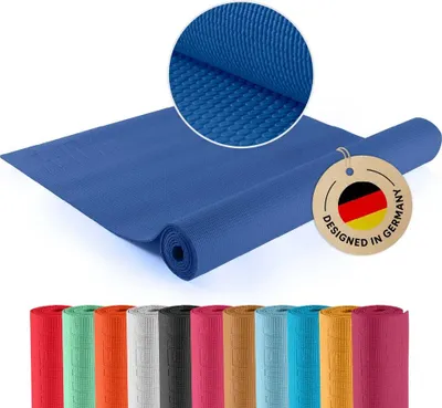 Produktbild von #DoYourYoga fitness mat Kirana jóga mat tenká gymnastika mat běhací pás sportovní vybavení podložka Pilates cvičení footfall zvuk pohlcující protiskluzové a robustní