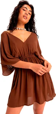 Produktbild von Roxy Erjx603469 Beach Kleid Braun L Damen Braun L
